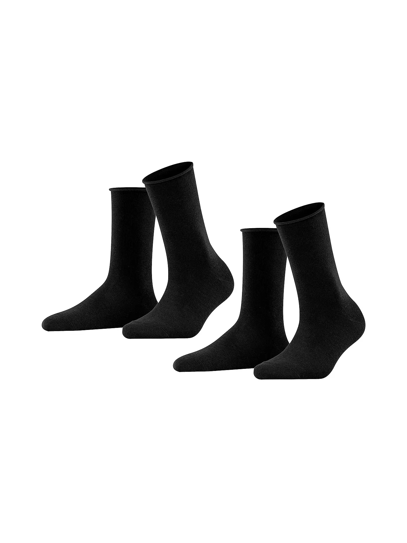 FALKE | Happy  Socken 2er Pkg black | 